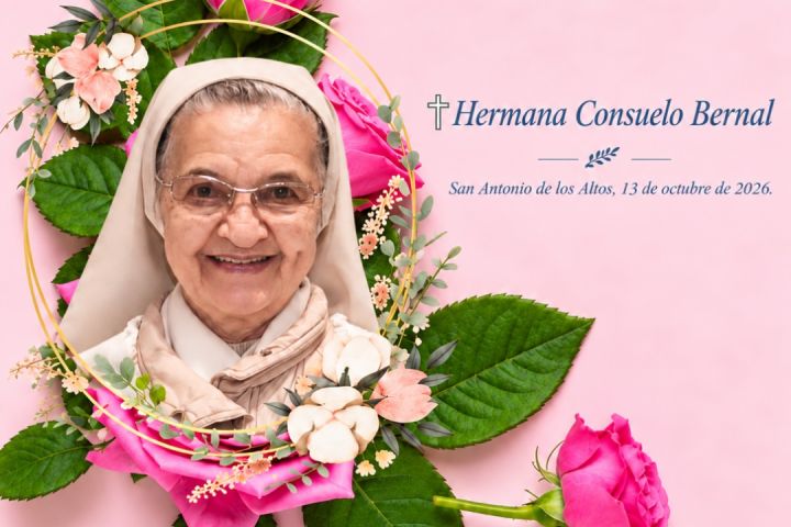Mensaje de la Congregación en Homenaje a nuestra "SOR CONSUELO BERNAL"